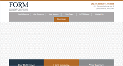Desktop Screenshot of formwealth.com